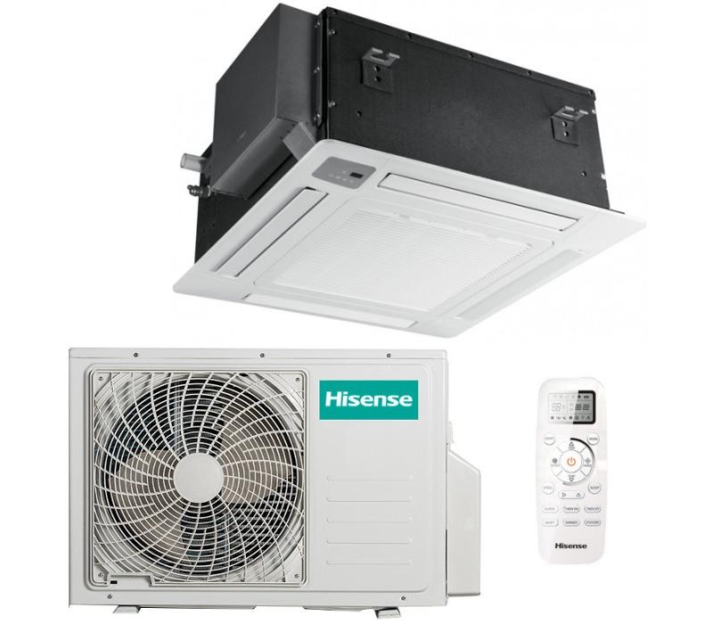 Кассетный кондиционер Hisense AMC-12UR4RCC8/AUW-12U4RS8