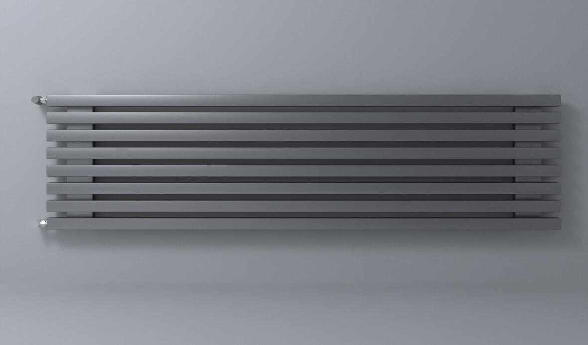 Радиатор стальной трубчатый Velar Q40 1500 H10, горизонтальный, 10 секции боковое
