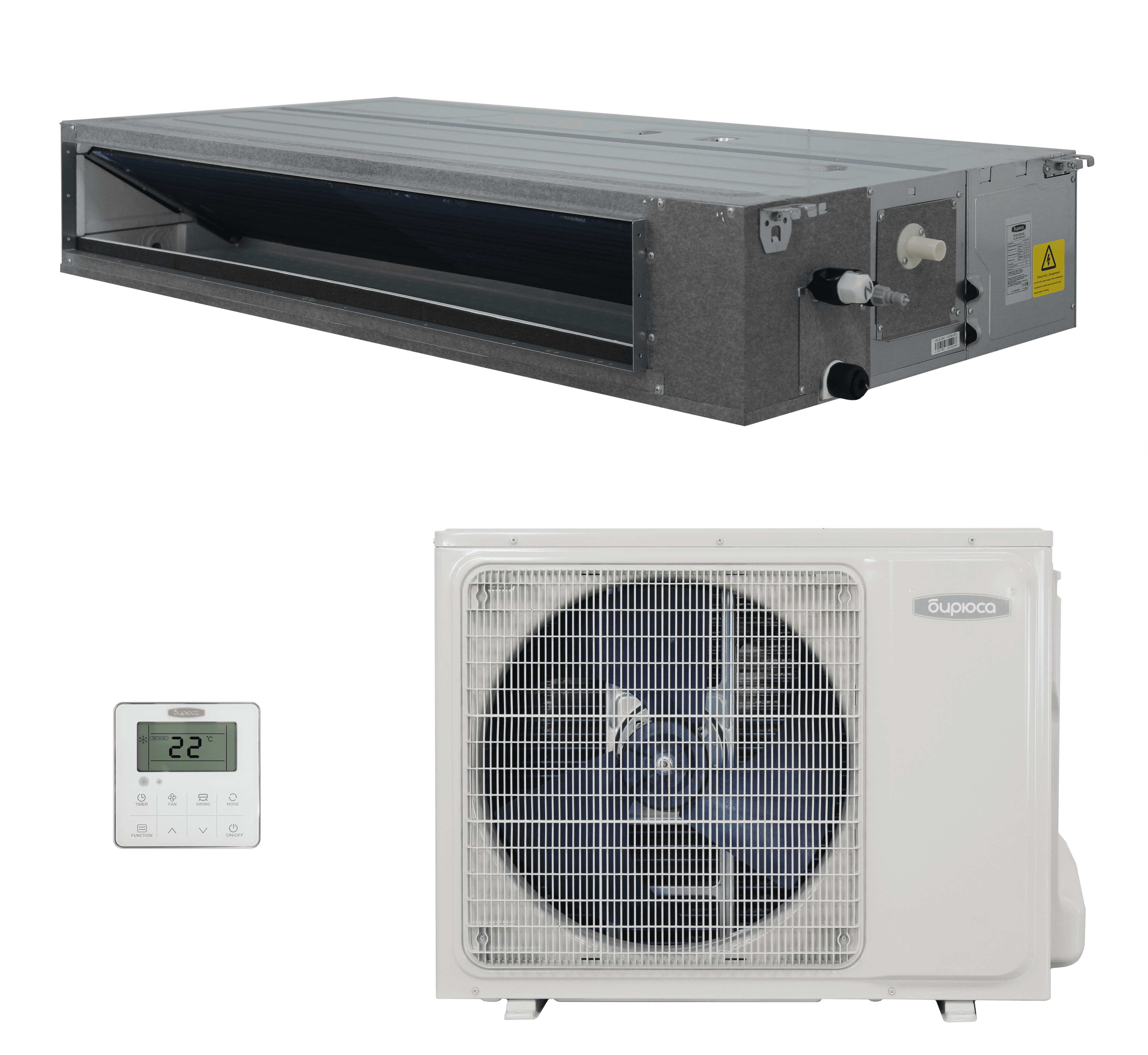 Канальный кондиционер Бирюса BLMD-H24/4DR3