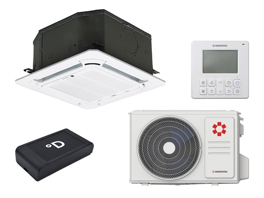 Кассетный кондиционер Kentatsu KSZB35HZAN1R/KSUNB35HZAN1/KPU65-D