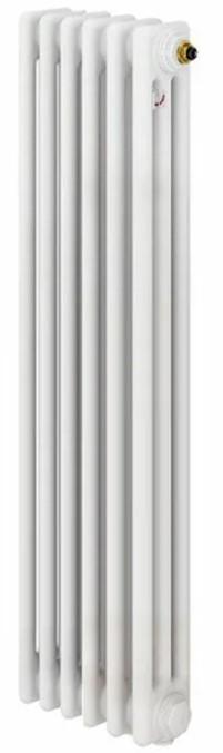 Стальной трубчатый радиатор 3-колончатый Zehnder Charleston 3180/8/1270/RAL 9016