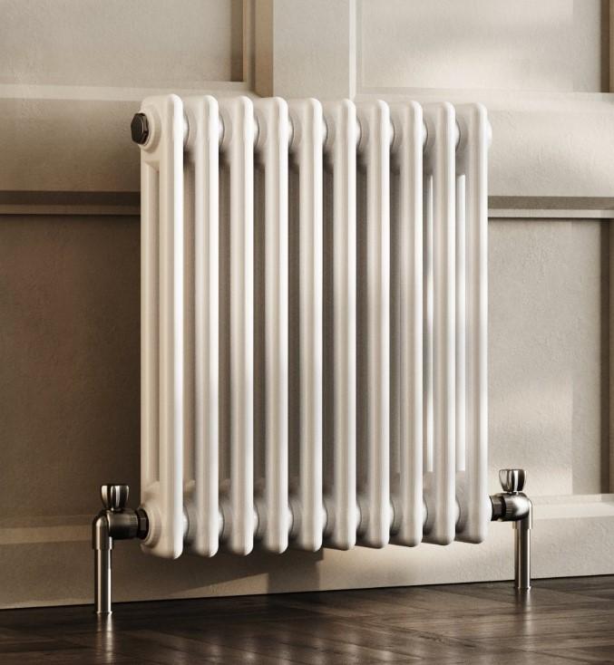 Стальной трубчатый радиатор 2-колончатый Solira 2050/10/12/RAL 9016