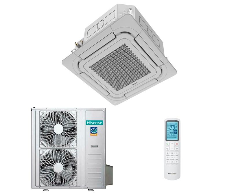 Кассетный кондиционер Hisense Heavy EU DC ACT-24UR4RJC8/AUW-24U4RJ7 WI-FI