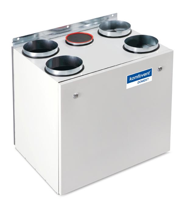 Приточно-вытяжная вентиляционная установка 500 Komfovent Domekt-R-450-V (L/AZ M5/M5 ePM10 50/ePM10 50)