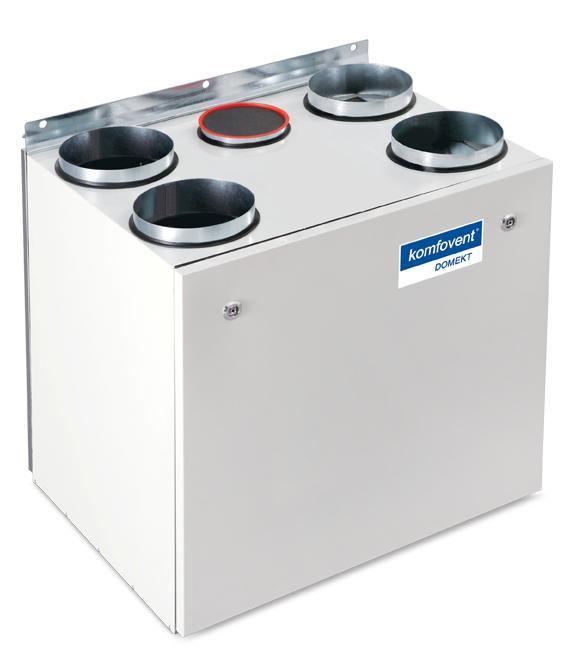 Приточно-вытяжная вентиляционная установка 500 Komfovent Domekt-R-450-V (L/A F7/M5 ePM1 55/ePM10 50)