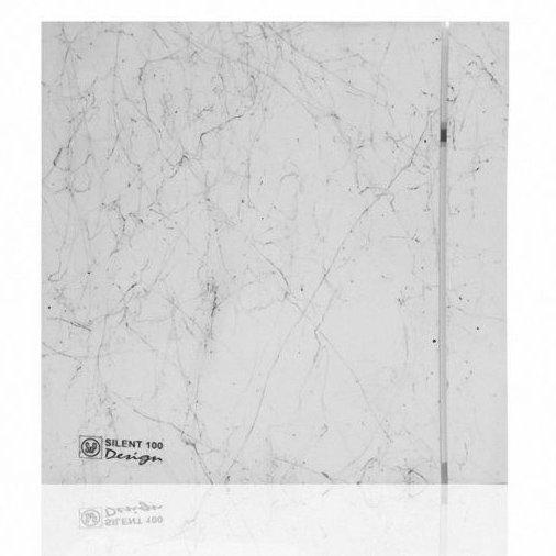 Вытяжка для ванной диаметр 100 мм Soler & Palau SILENT-100 CRZ MARBLE WHITE DESIGN 4C (230V 50Hz)