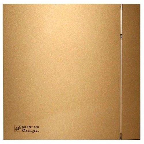 Вытяжка для ванной диаметр 100 мм Soler & Palau SILENT-100 CRZ GOLD DESIGN-4C (230V 50Hz)